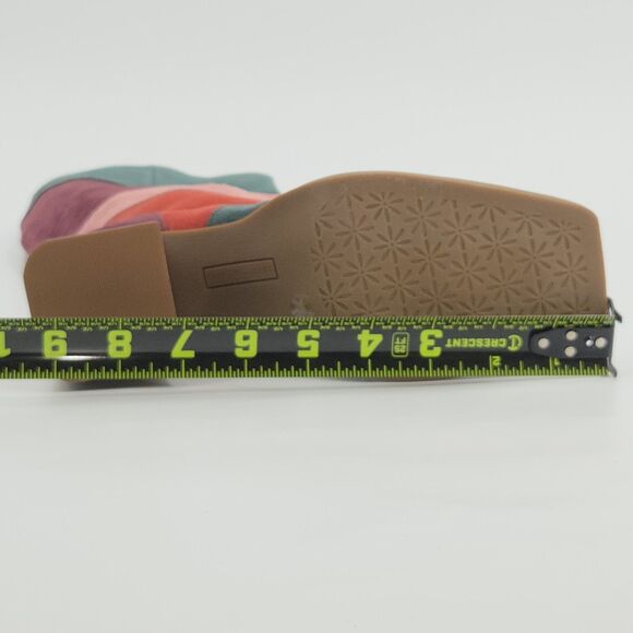 Chelsea Violet Lulu Patchwork Tall Boots Womens Size 6 Suede Leather Disco 70s - Picture 10 of 10